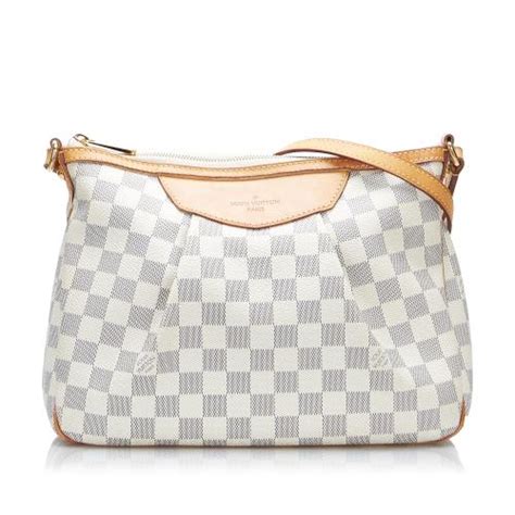 LOUIS VUITTON Damier Azur Siracusa PM 